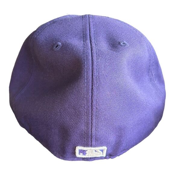 Houston Astros 7 3/8 New Era 59Fifty‎ fitted purple All Over MLB Baseball - Picture 4 of 6